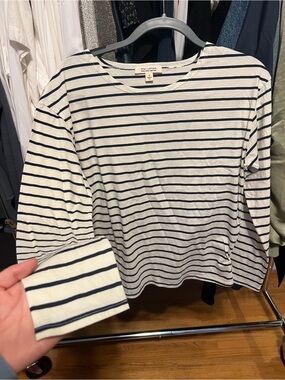 Nili Lotan stripe cotton shirt